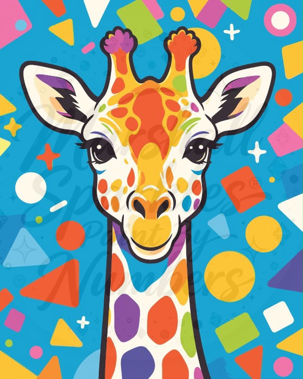 PBN - Giraffe MS048 © 40x50