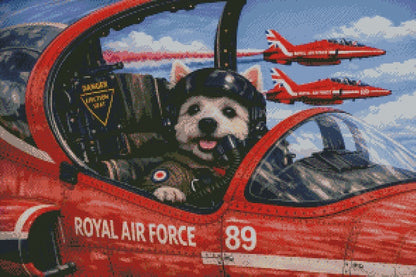 Geoff’s last flight © 75x50 by NAT Art Creations