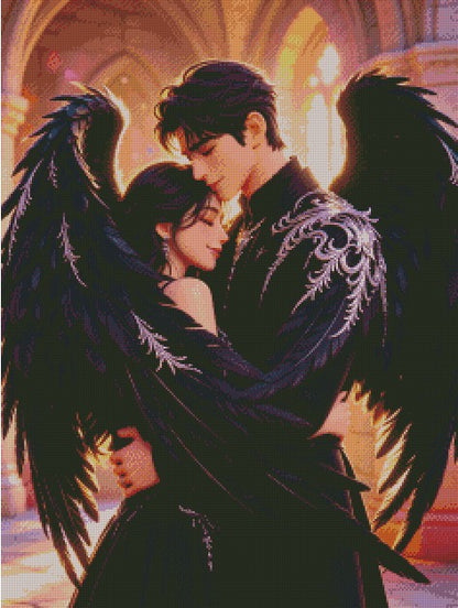 In His Arms She Shines © 60x80