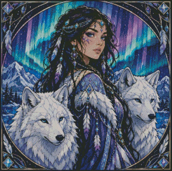 Aurora Wolf Princess © 70x70 by CrazyLone Wolf