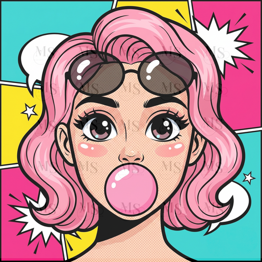 Bubblegum Riot © 40x40