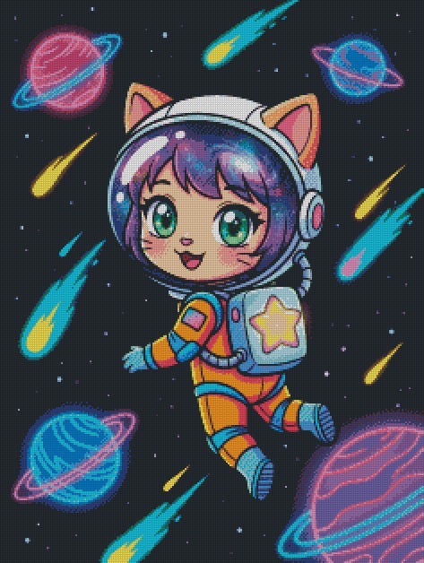 Mission Cat © 60x80