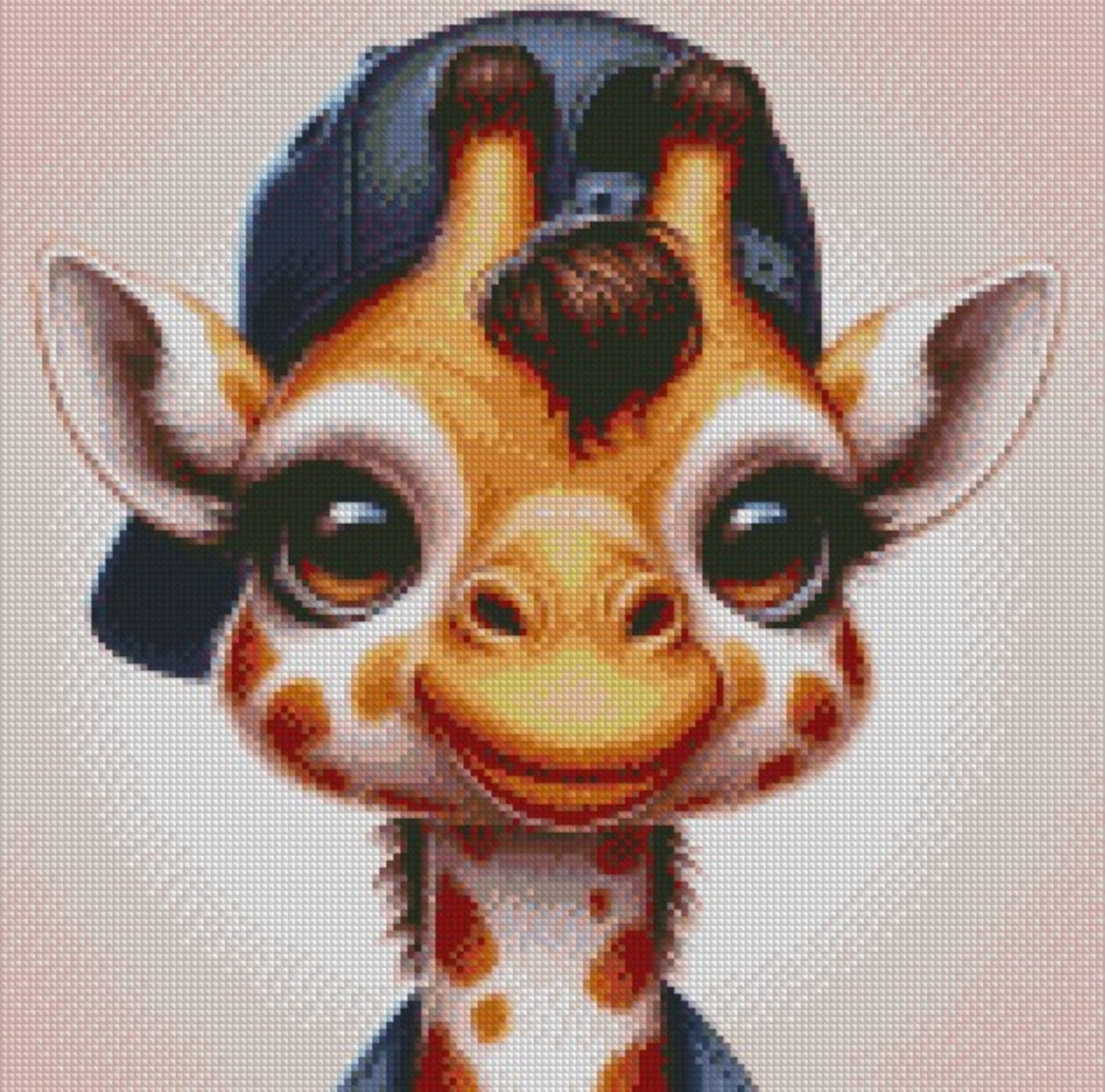 Cap Crew - Giraffe  © 40x40 - (print to order)
