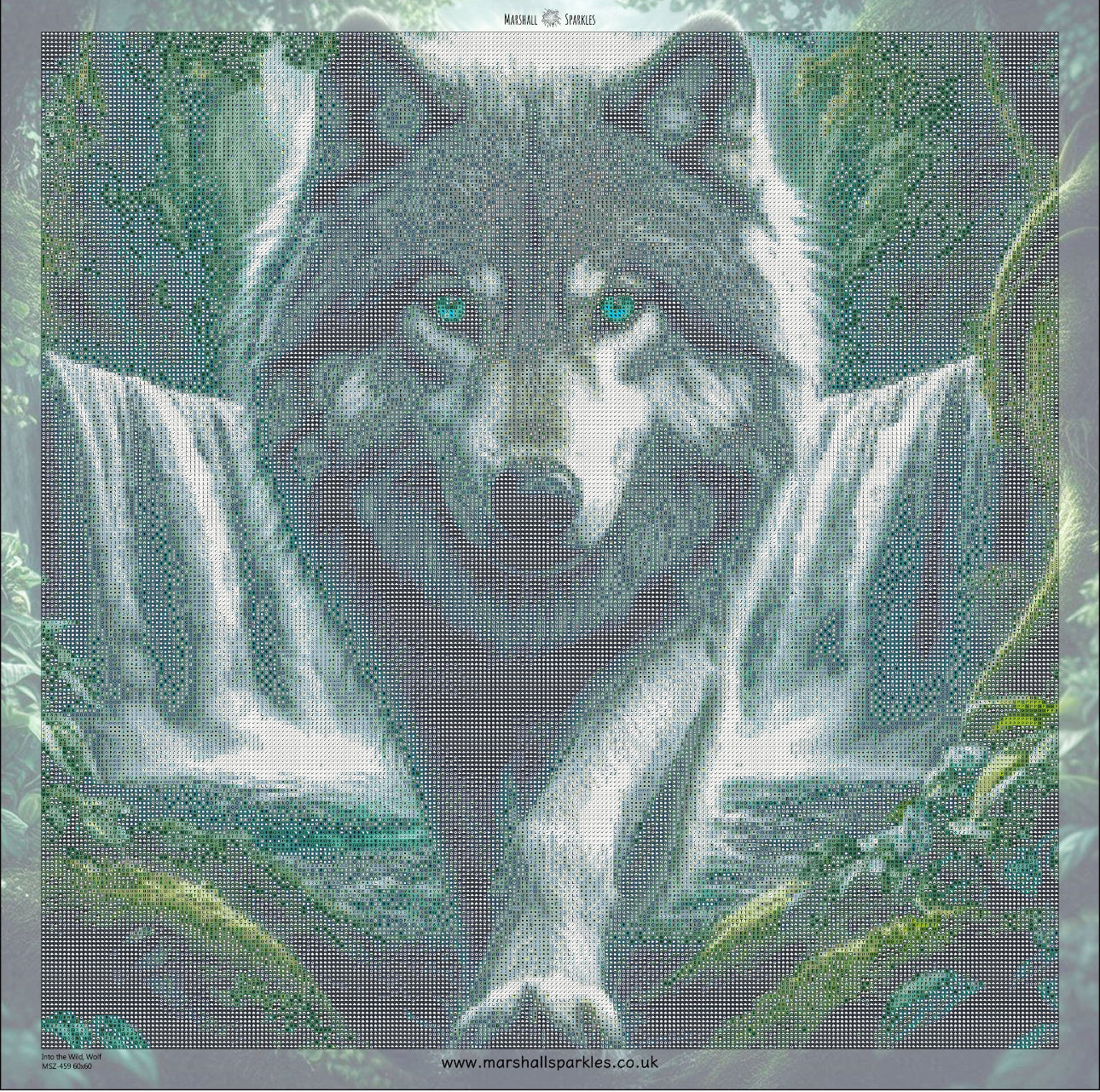 Into the Wild, Wolf © 60x60