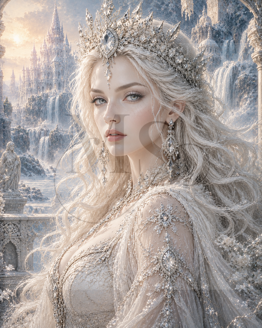 The Crystal Queen © 60x75 by CrazyLoneWolf