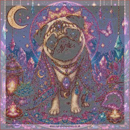 Celestial Teddy © 50x50 by Puttiluxe