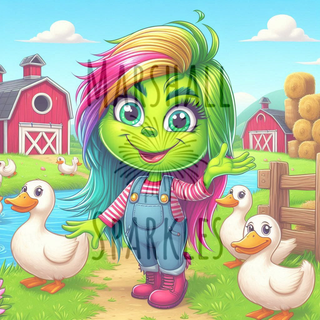 Bex Farm Lucy  © 50x50  (print to order)