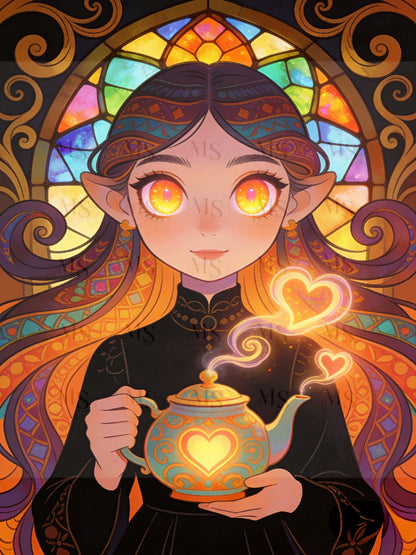 The Guardian of Tea © 60x80