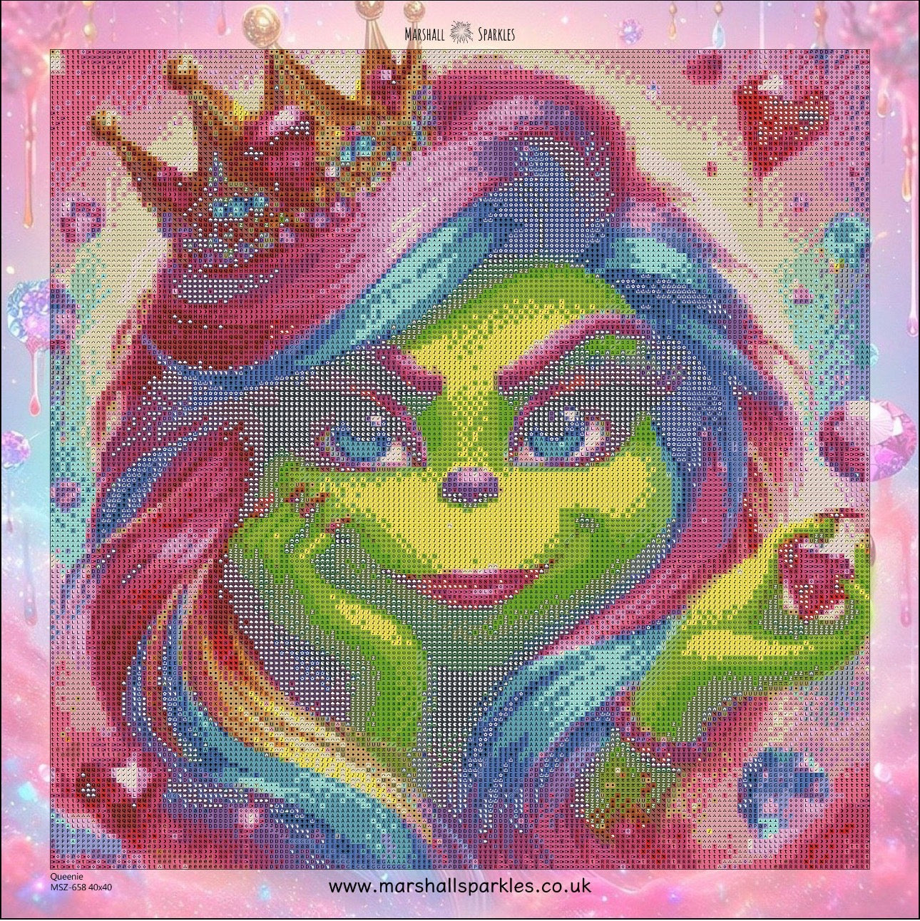 Queenie © 40x40 (Print to order)