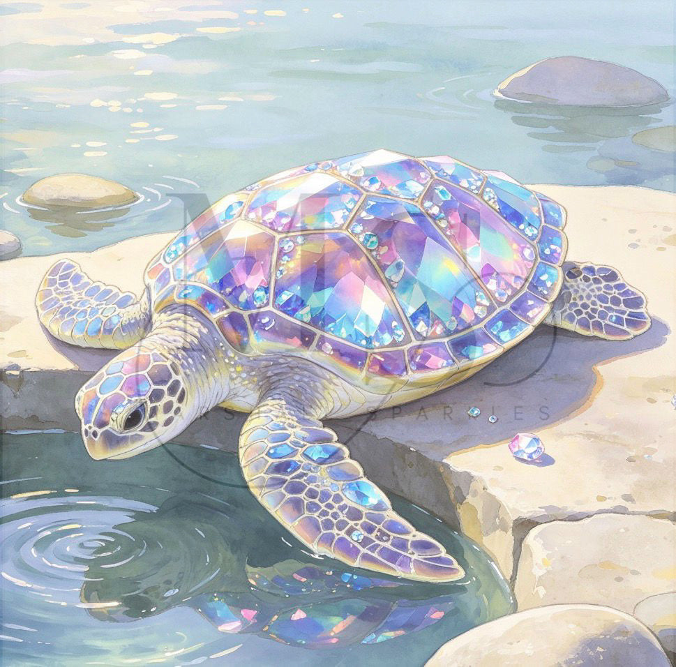 The Turtle that Sparkles © 60x60