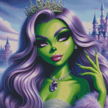 February/Amethyst - Green G © 50x50