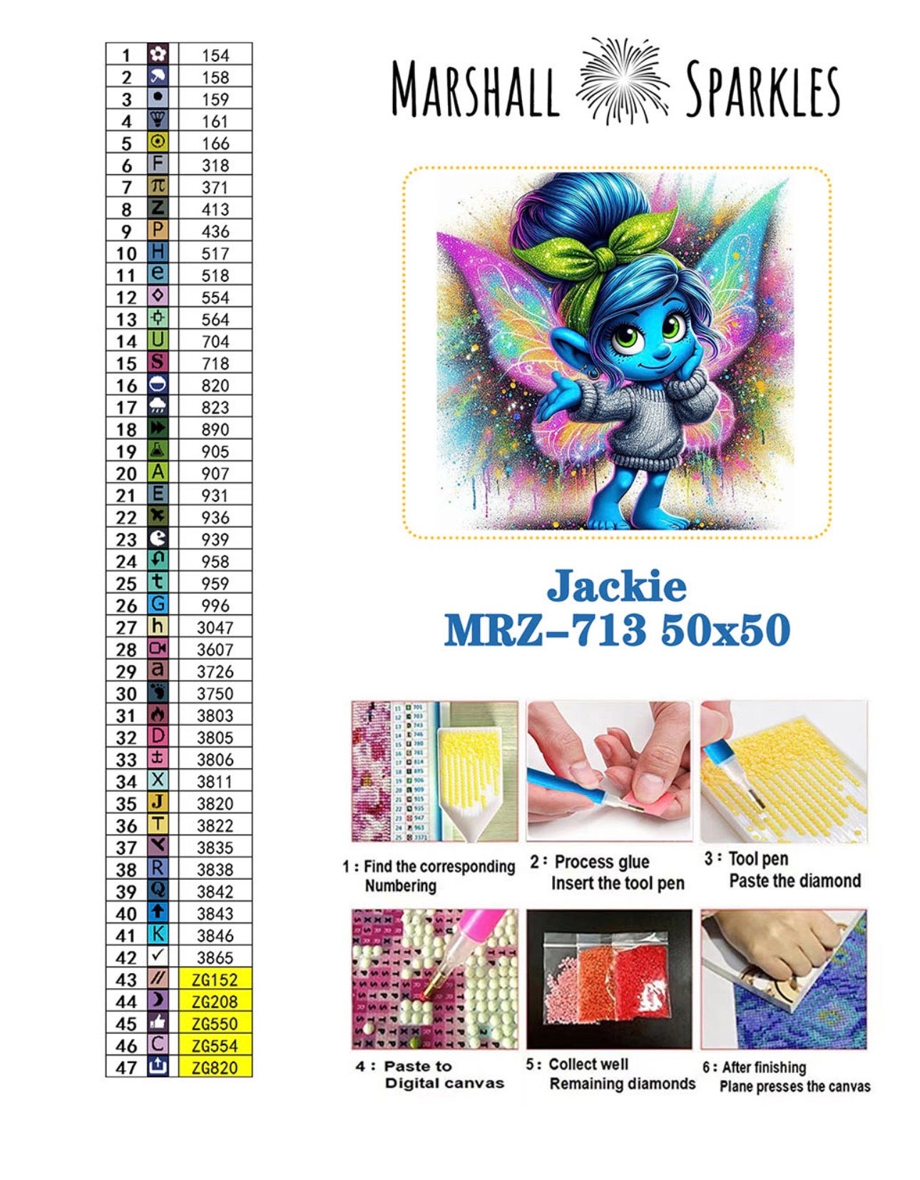 Jackie © 50x50 (print to order)