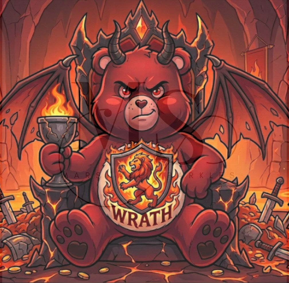 Snuggle Sin Bears - Wrath ©  50x50 by RG Designs