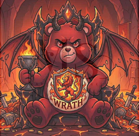 Snuggle Sin Bears - Wrath ©  50x50 by RG Designs