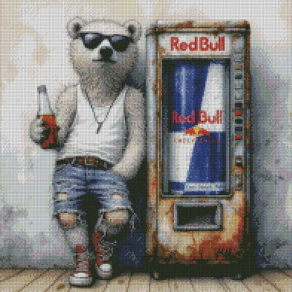 Rust & Fur - Polar © 50x50 (print to order)