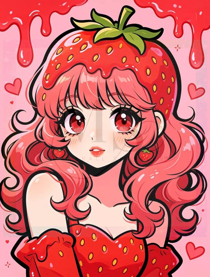 Fruitella Girls - Straya BerryBlush  © 60x80