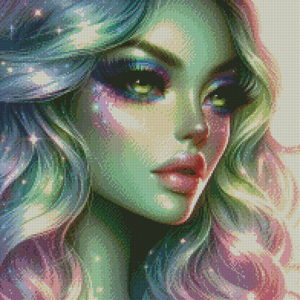 June Sharna © 50x50 Round fairy