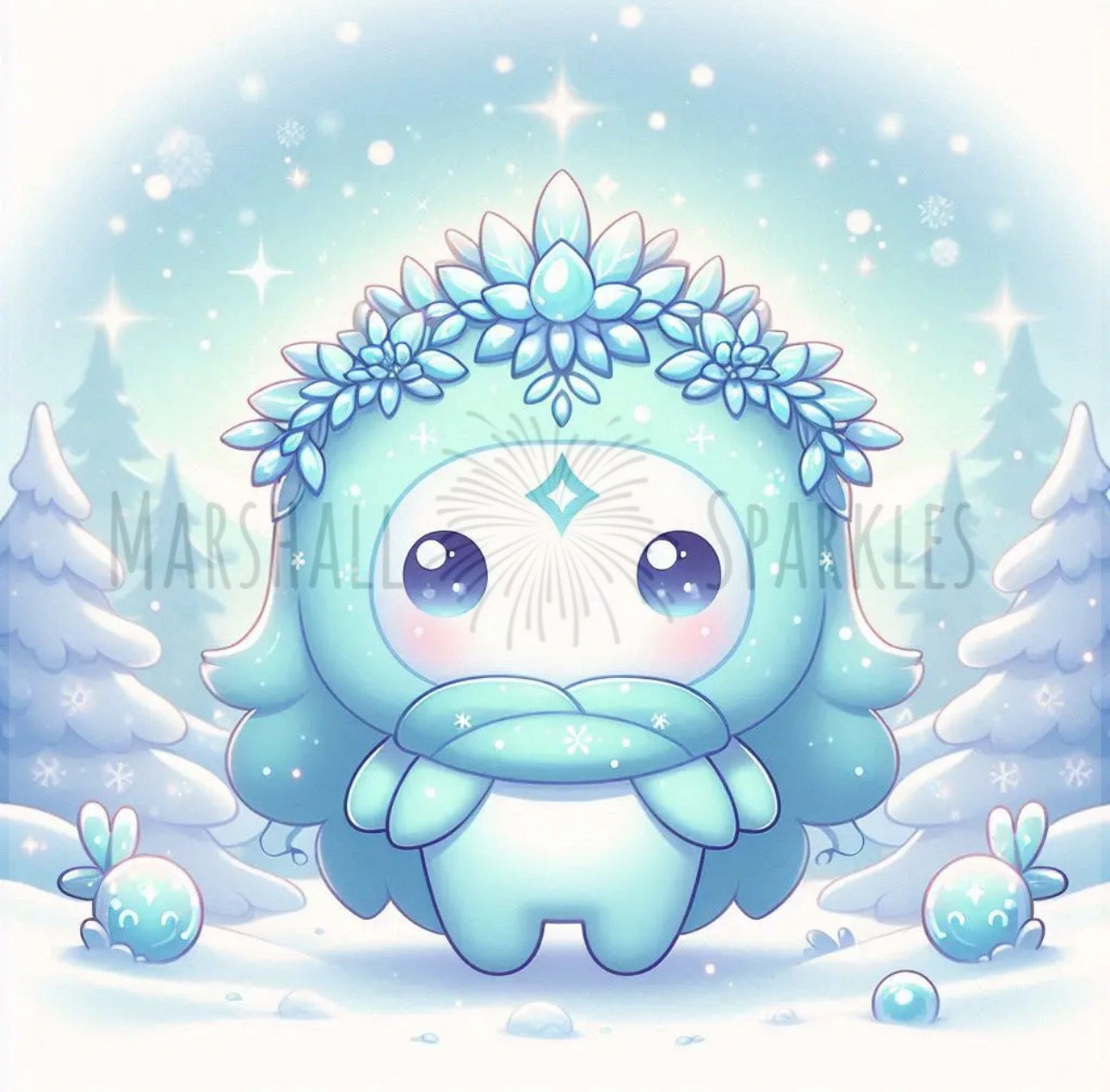 December/Turquoise - Spirit © 40x40