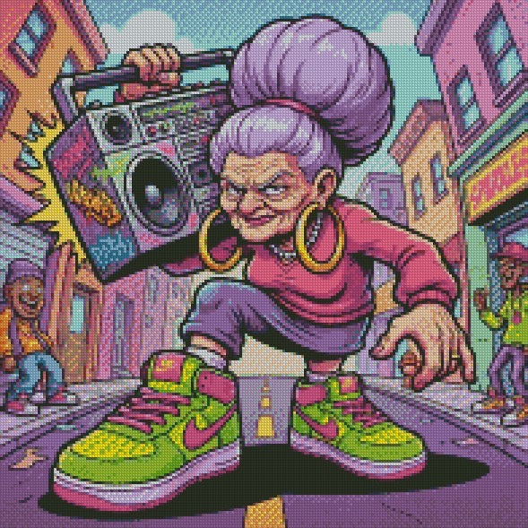 Street Granny © 50x50