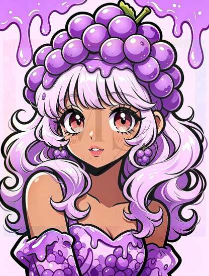 Fruitella Girls - Violette GrapeGleam © 60x80
