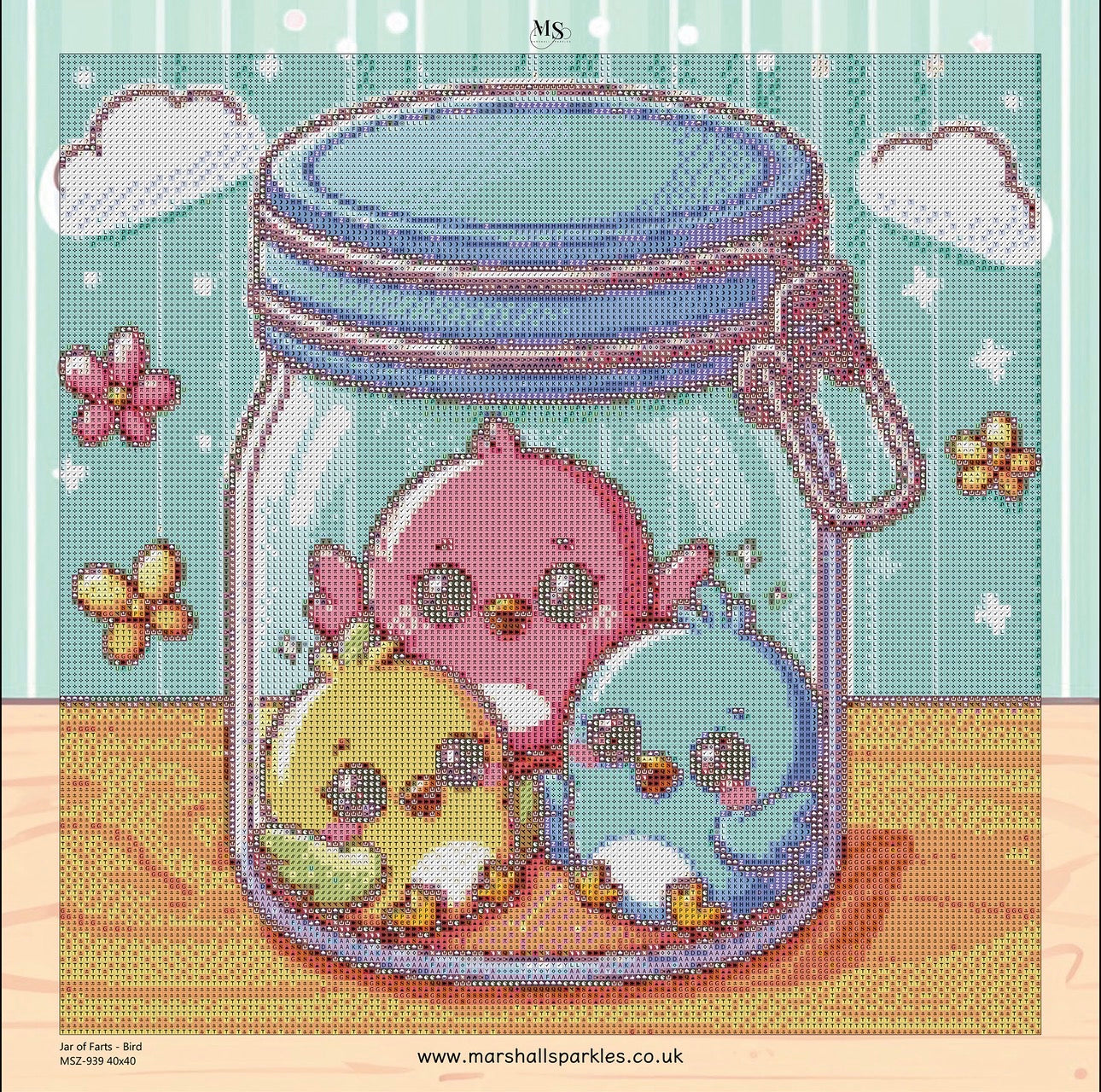 Jar of Farts - Bird © 40x40