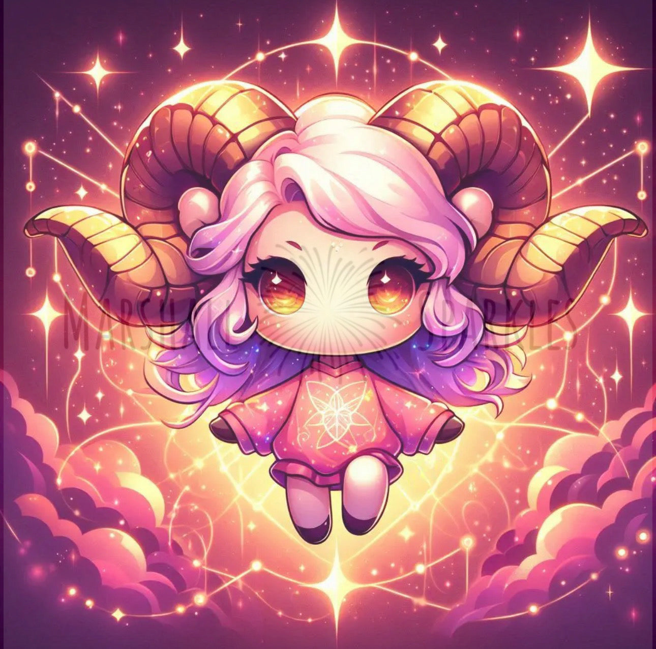 Zodiac - Aries Totem © 50x50