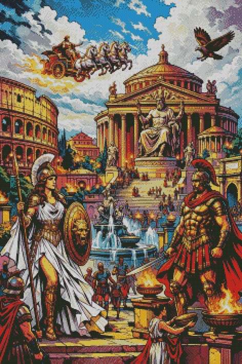 Roman Empire in Colour © 60x90