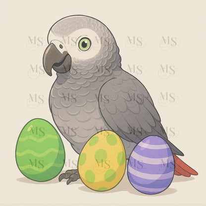 12 Months of Parrot © 30x30 by Katie Mayo-Jackson