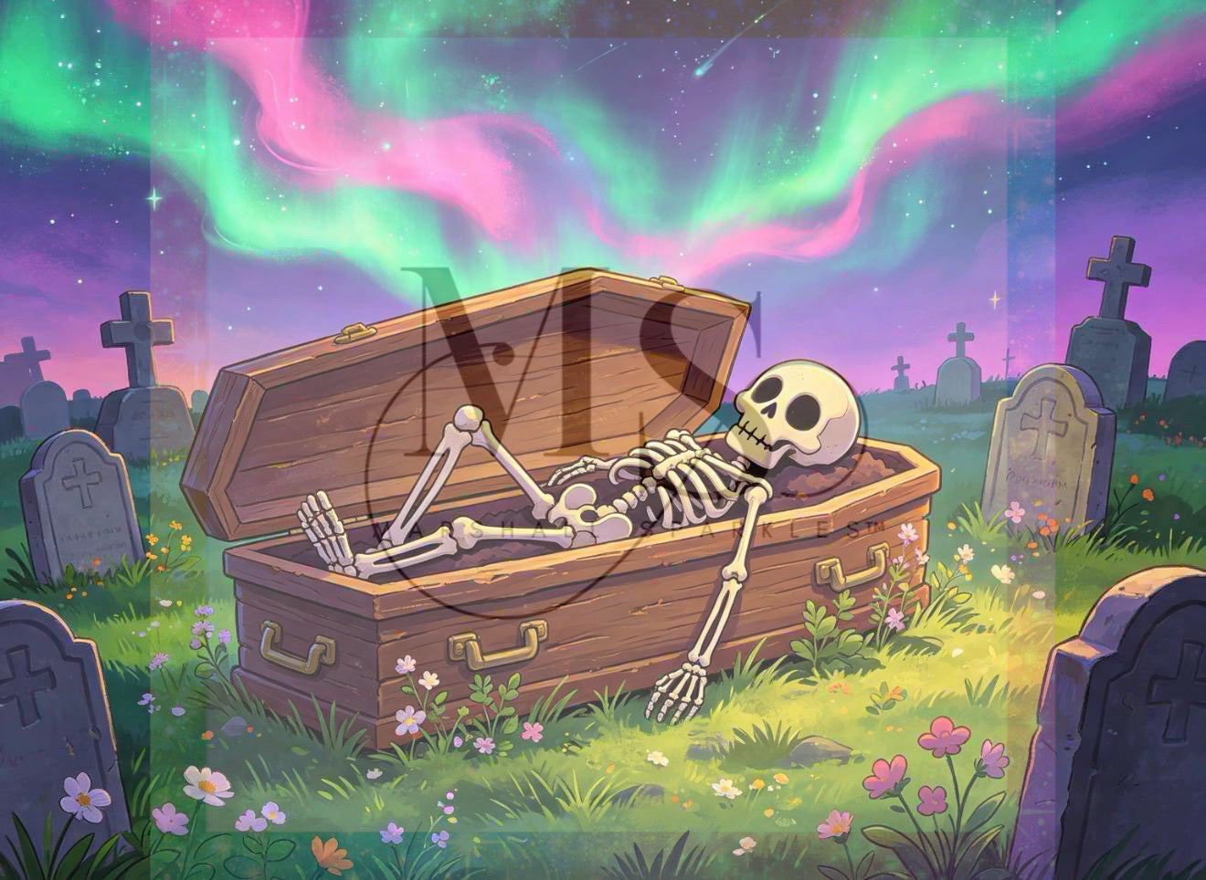 The Restful Bones  © 80x60