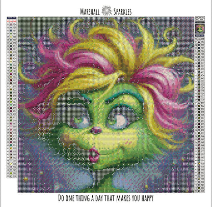 Sadie G © includes *Sugar Dust Drill* 40x40 Round
