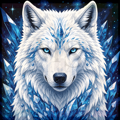 Crystal Guardian © 50x50 by CrazyLone Wolf