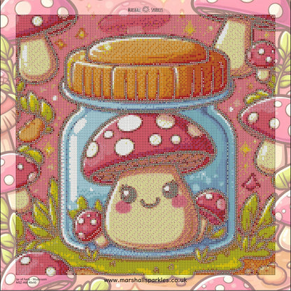 Jar of Farts - Mushroom 40x40 - (print to order)