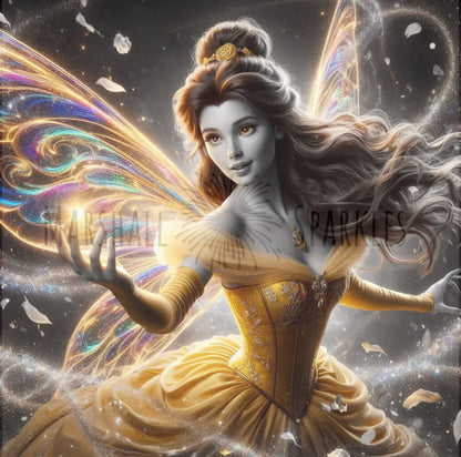 Fairy Yellow © 60x60 (print to order)