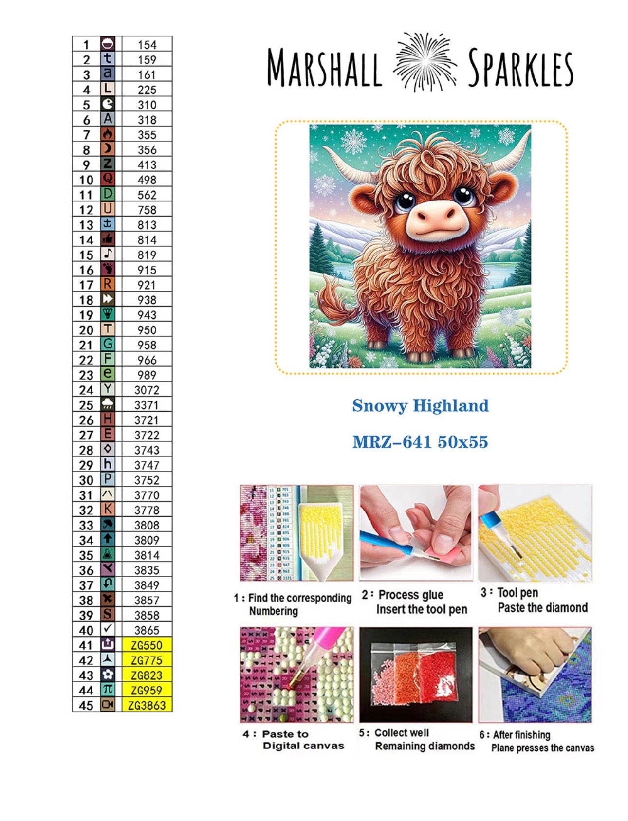 Snowy Highland © 50x55