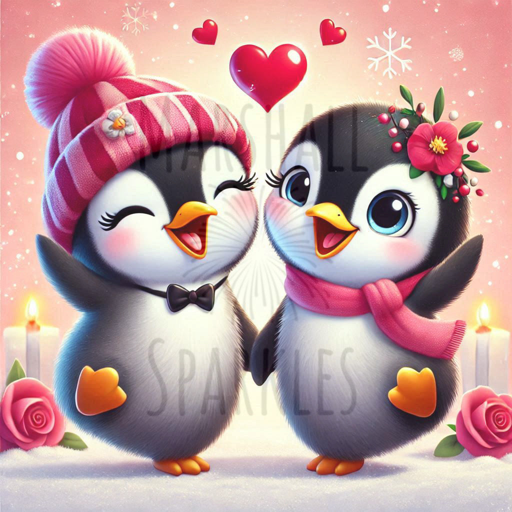 Snow in Love © 40x40 (print to order)