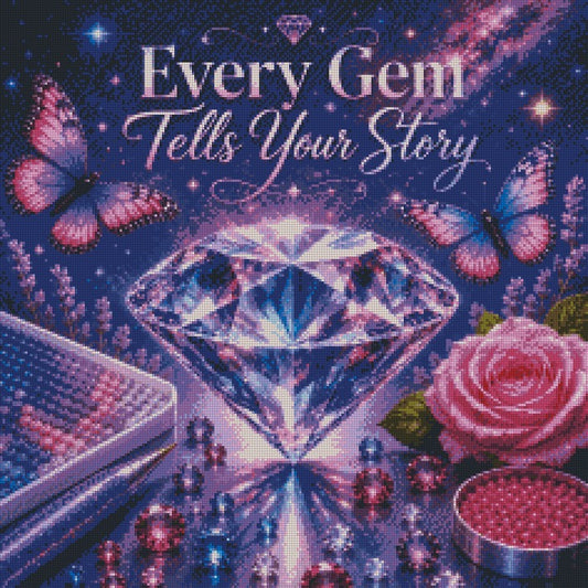 A Sparkle Worth A Thousand Stories © 60x60 by KT Designs