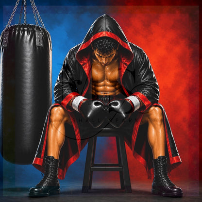 Built To fight © 50x50 by KT Designs