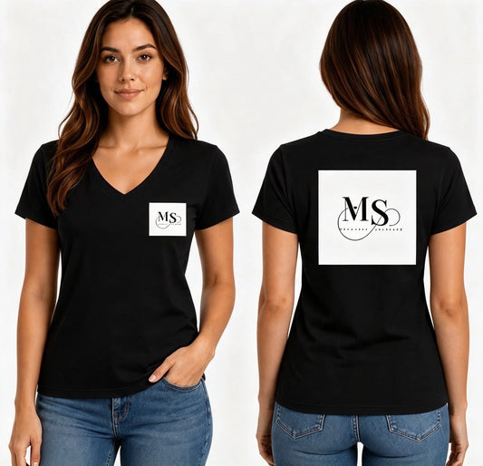 Marshall Sparkles V neck Tshirt