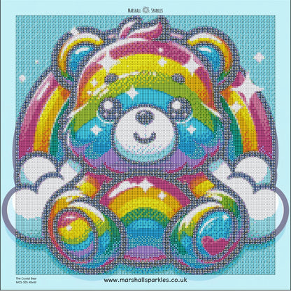 The Crystal Bear © Square FULL CRYSTAL 40x40