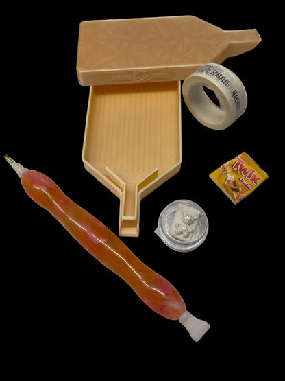 Upgraded Kit - in Stock Orders ONLY (can only be purchased with a stocked boxed diamond painting, Sparkle Savers NOT included)