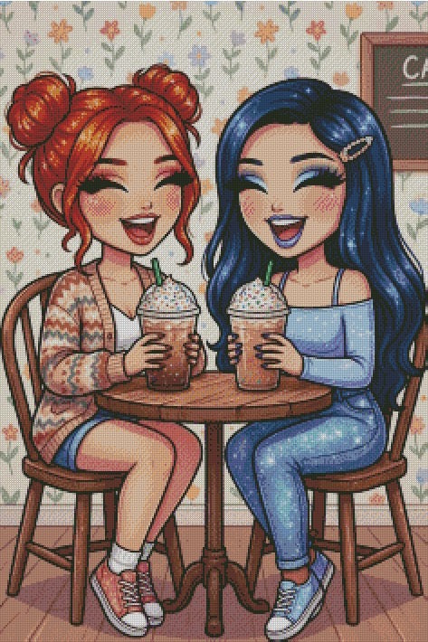 Coffee Catch up © 60x80