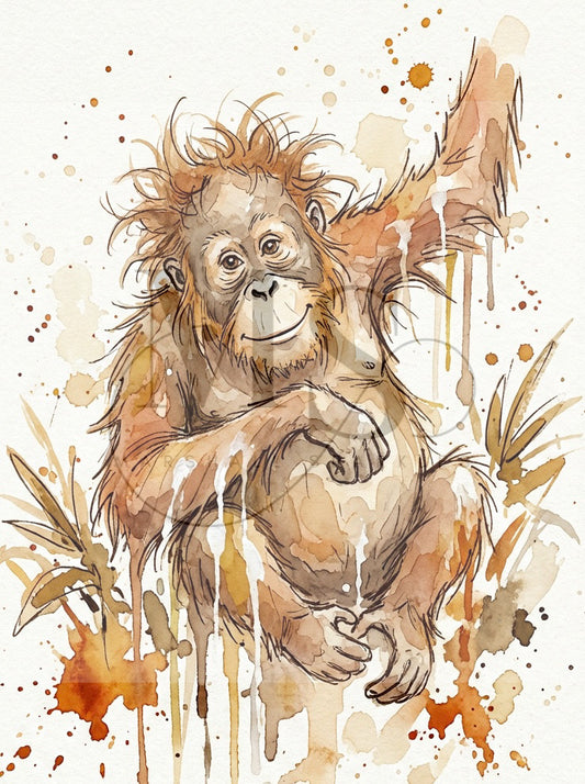 Orangutan © 40x55 - (print to order)