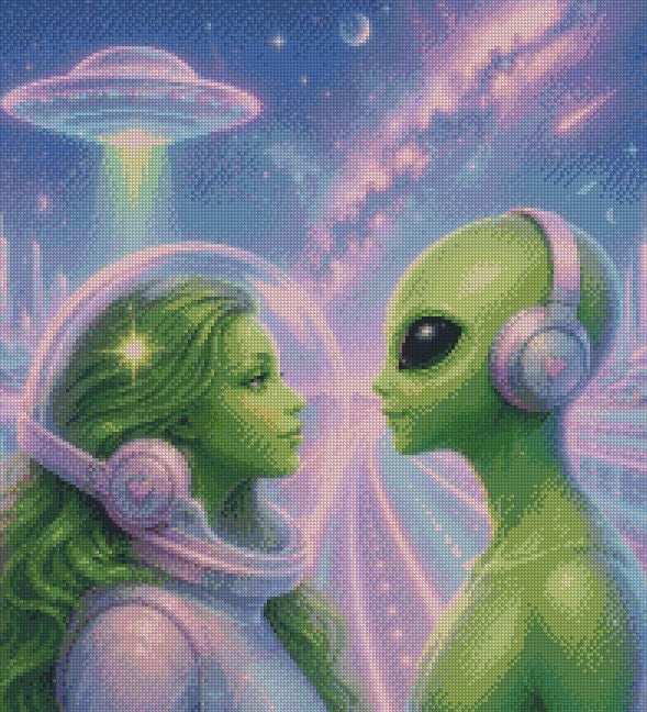 Cosmic Dream © 50x55 by Rachel Diamond