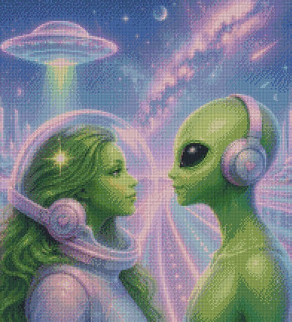 Cosmic Dream © 50x55 by Rachel Diamond