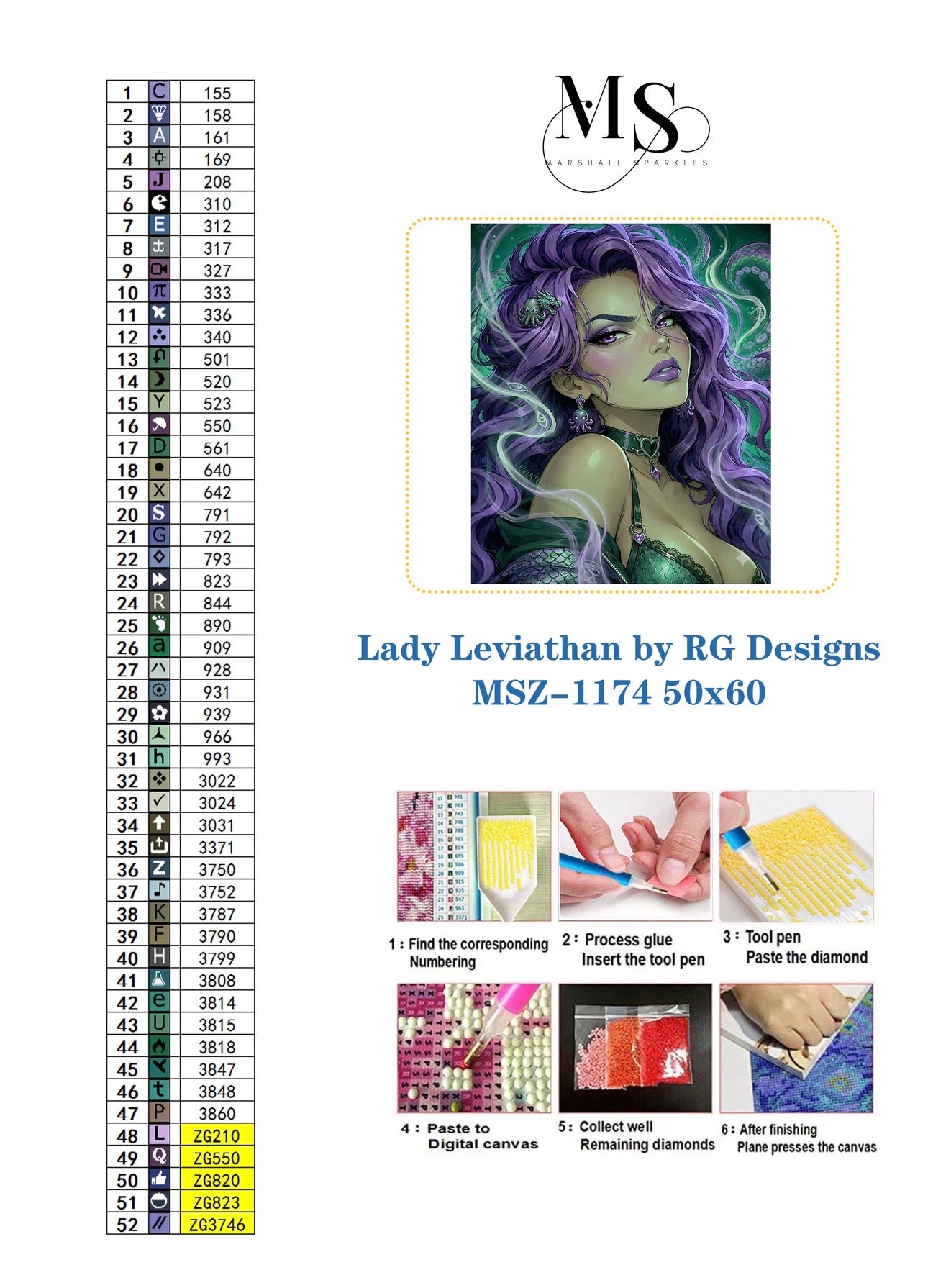 Lady Leviathan © 50x60 by RG Designs