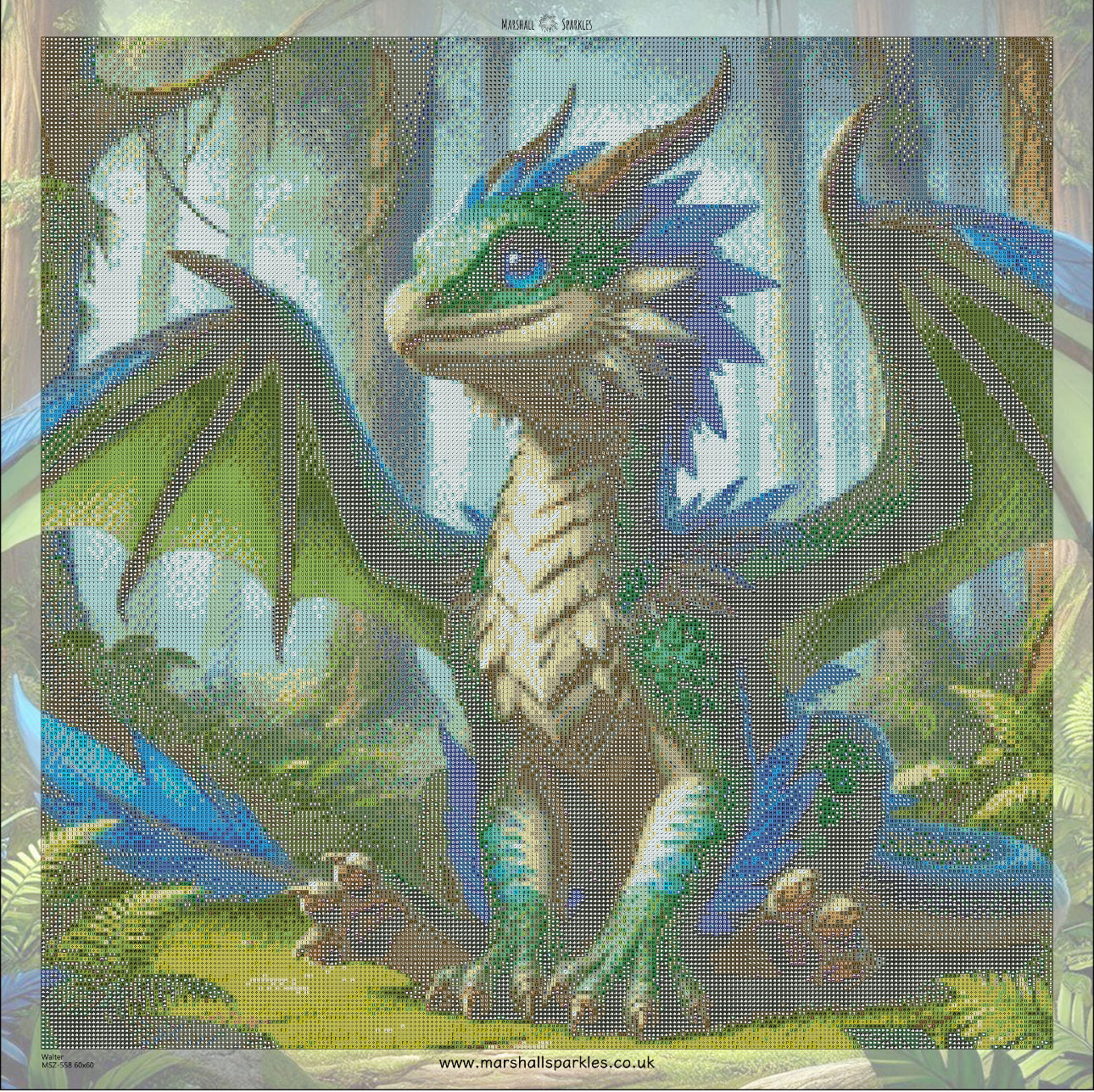 Walter © 60x60 (print to order)