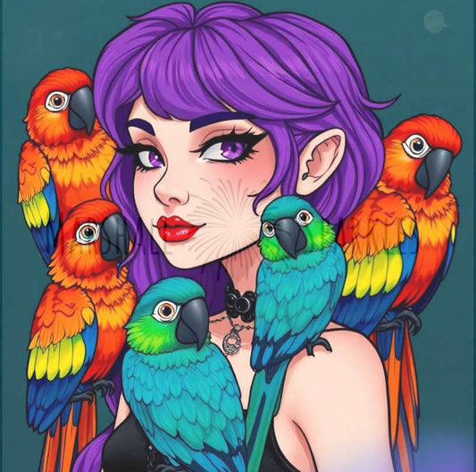 Flock © 50x50 by Katie Mayo-Jackson (PTO)