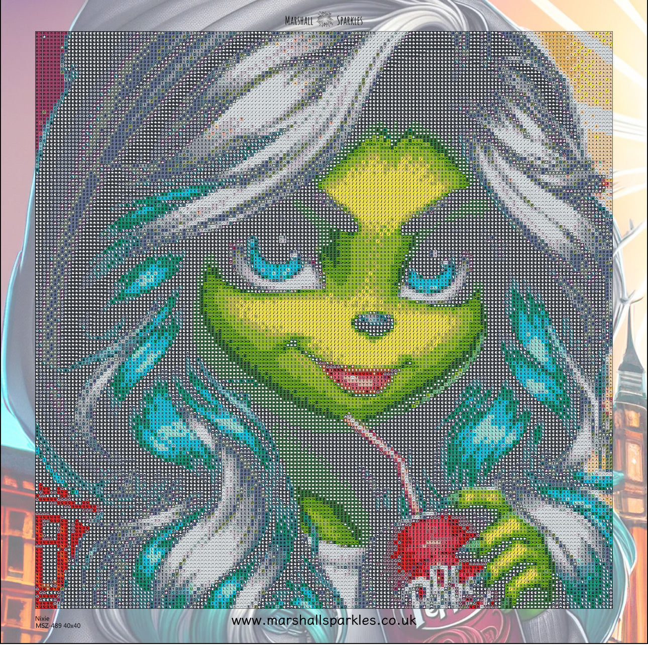 Nixie © Square Fairy Drill 40x40