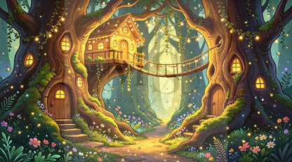 Fairy Forest Walk © 80x45