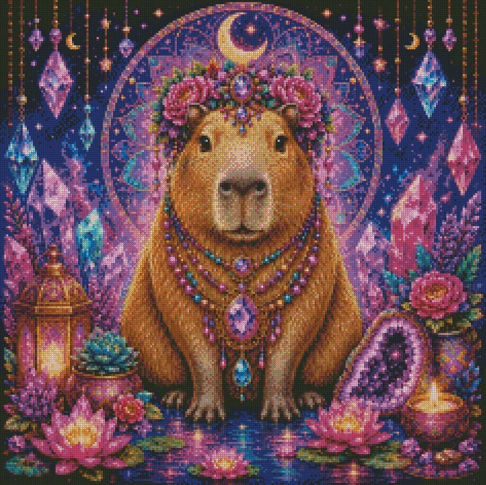 Celestial Calm © 60x60 by Puttiluxe
